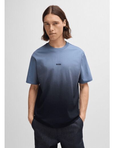 T-Shirt BOSS bleu