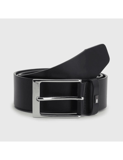 Ceinture Tommy Hilfiger noire en cuir