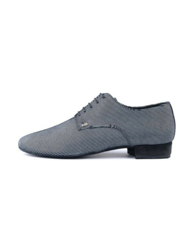 PD018 suede sole - Chaussures en cuir suède à rayures - Portdance