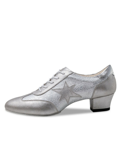 Ariana - Chaussures training blanches talon 3,5cm pour femmes - Werner Kern