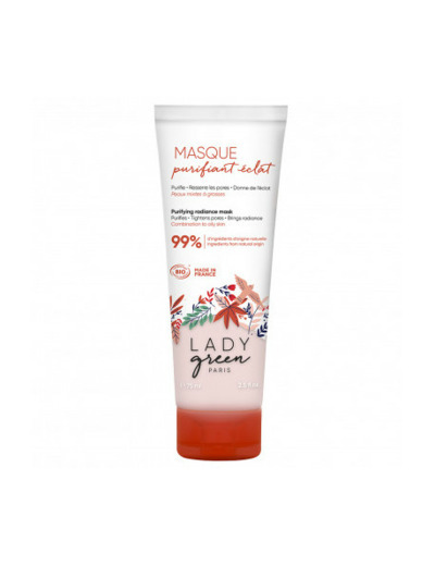 Masque purifiant Bio Lady Green - Institut "Au 124"