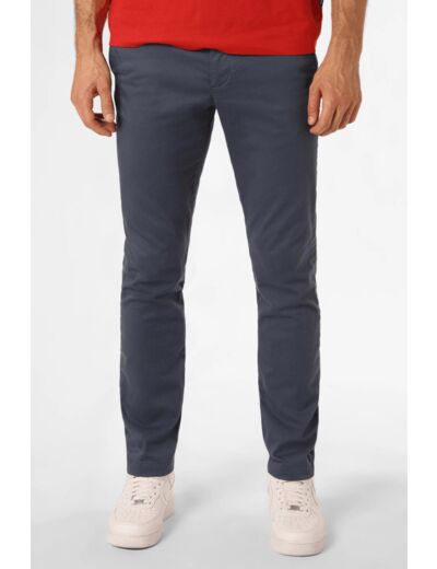 Pantalon chino slim Tommy Hilfiger bleu stretch