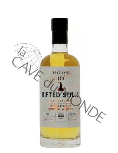 Whisky Speyside Benrinnes 2011 Gifted Stills SM Single Cask Oloroso 43° 70cl
