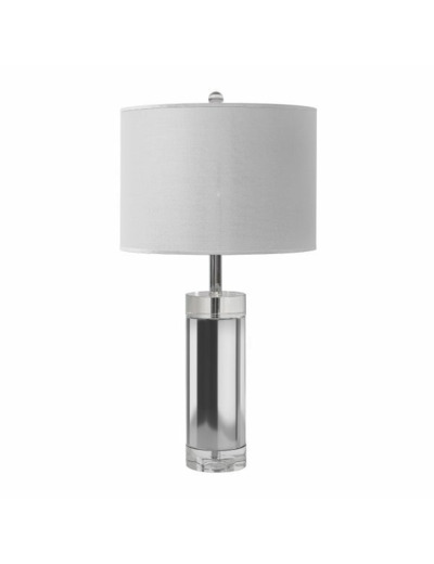 LAMPE BELL - CHROME CRISTAL - H70CM