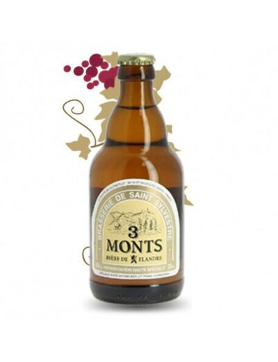 Bière Trois Monts 33cl