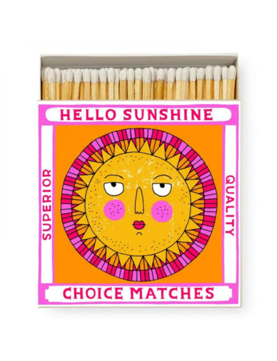 ALLUMETTES DE SECURITE - HELLO SUNSHINE