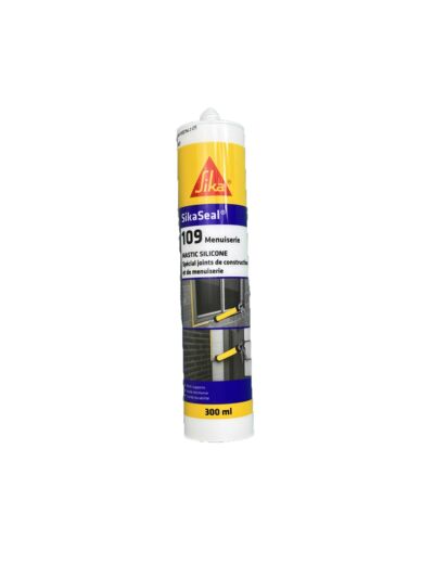 SikaSeal 109/110 Menuiserie - Mastic silicone spécial joints de menuiserie