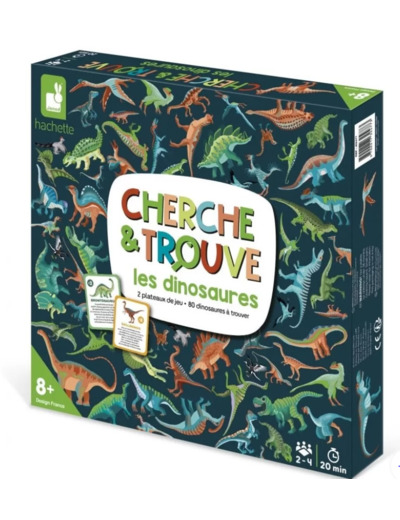 Cherche et trouve les dinosaures - Maman et bébé