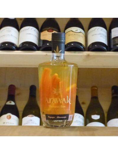 Punch au Rhum Arawak Papaye Maracuja