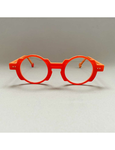 Lunettes de Vue Be Balloon Swell de la Marque Sabine Be Coloris Orange Fluo