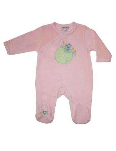 Pyjama "PETITE GRENOUILLE" Rose