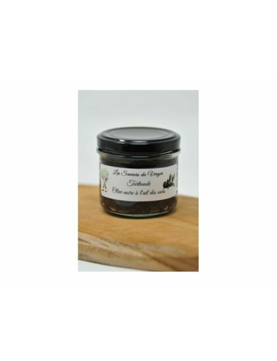 TARTINADE OLIVE NOIRE A L'AIL DES OURS 125ml