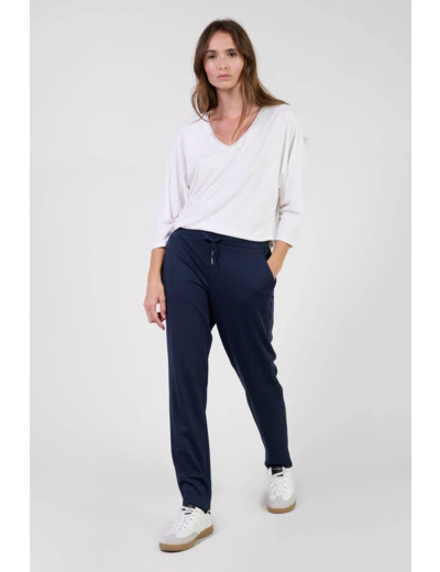 Pantalon Rosi bleu marine