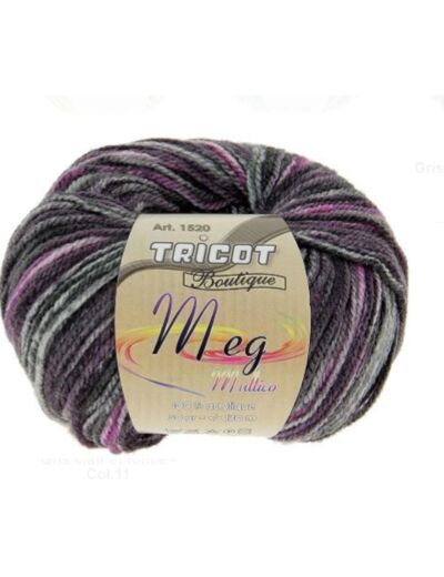 Tricot crochet fil à tricoter gris et violet