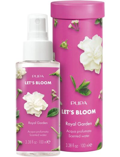 Let's Bloom eau parfumée Royal Garden Pupa