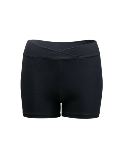 Zaya - Short de danse noir ceinture en V - Werner Kern