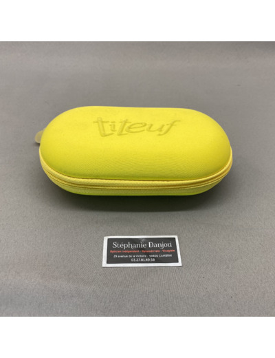 Etui à Lunettes Enfant De la Marque Titeuf Coloris Jaune