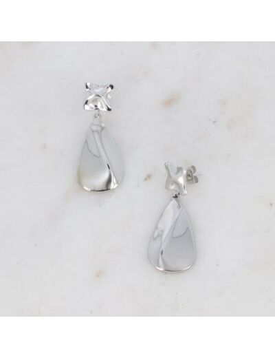 Boucles argent  - BOHM