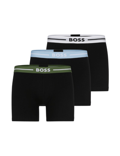 Lot de 3 boxers BOSS noirs