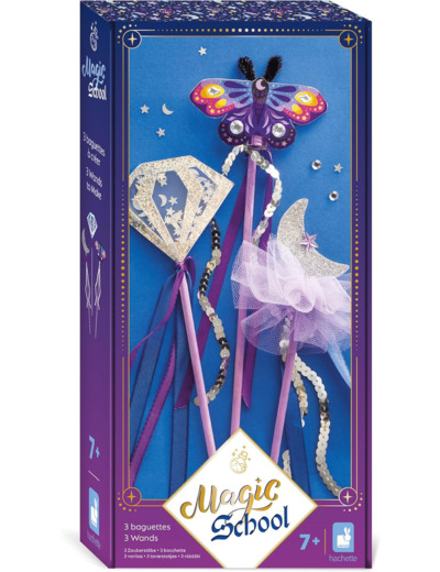 Magic School - 3 Baguettes Magiques à Créer - JM