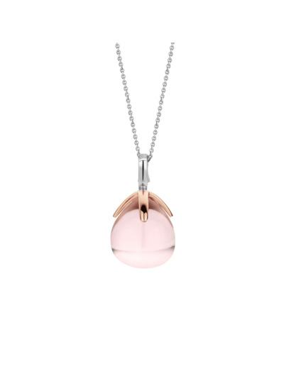 Collier Ti Sento goutte Rose