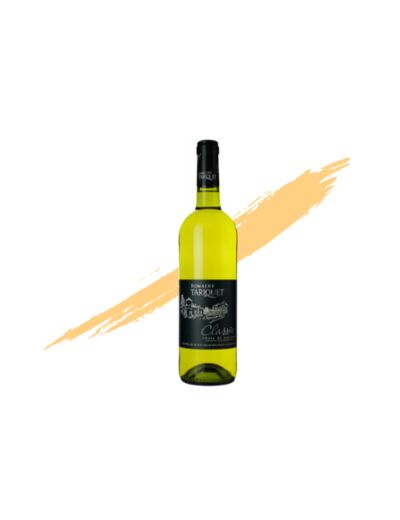 Vin blanc, le Tariquet classic, côtes de Gascogne 2022