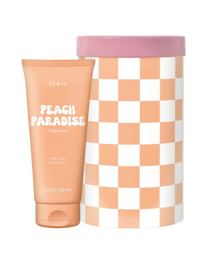 Lait corps Peach Paradise Happy Box Pupa-Algue Marine.