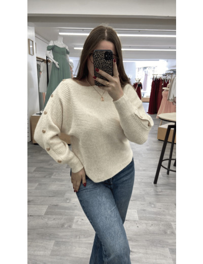 Pull Pauline beige