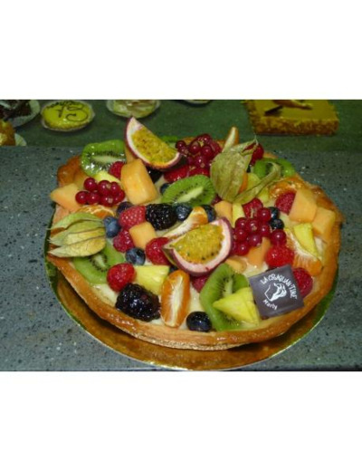 Tarte aux fruits frais - Boulangerie Patisserie La Craquan'Tine à Marly