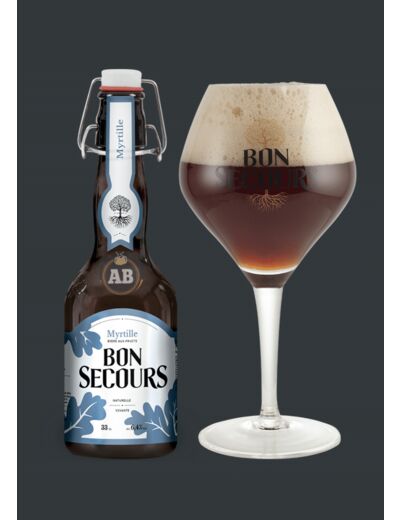 Bière Bon Secours Myrtille 6.4° / 33cl