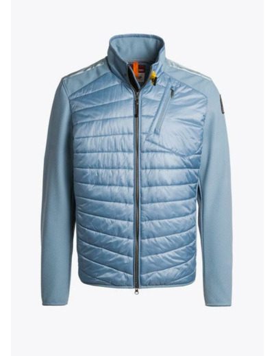 Veste bi-matière Jayden Parajumpers bleu clair