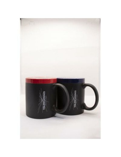 Mug ardoise rouge - Boutique Tourisme & Congrès à Valenciennes