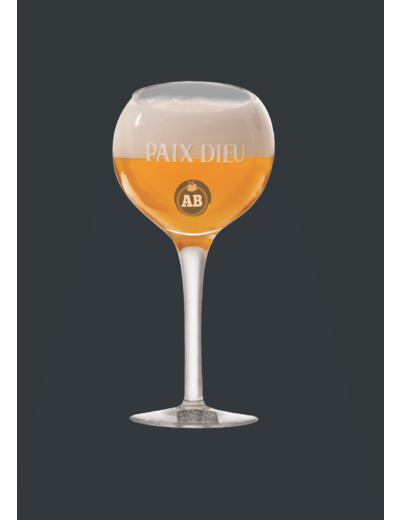 Verre petite lune Paix Dieu 25cl