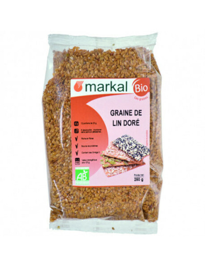 graines de lin doré Bio Markal