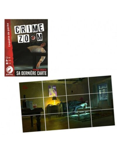 Crime zoom, Sa dernière carte - Jeu de société - Farfadet joueur