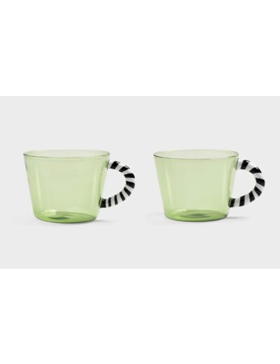 Lot de 2 tasses