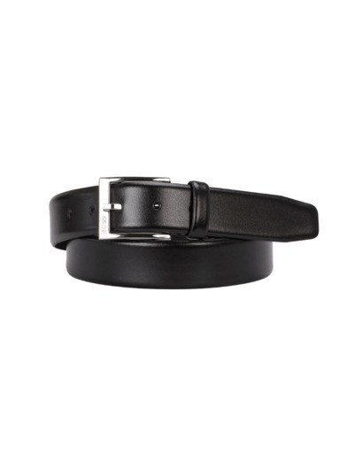 Ceinture BOSS noire en cuir