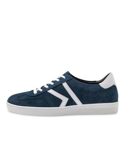 Salerno - Chaussures de danse type sneaker suede denim pour hommes - Werner Kern