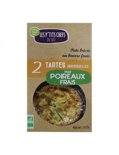 Tartes aux poireaux 2x125g - Abc Bio