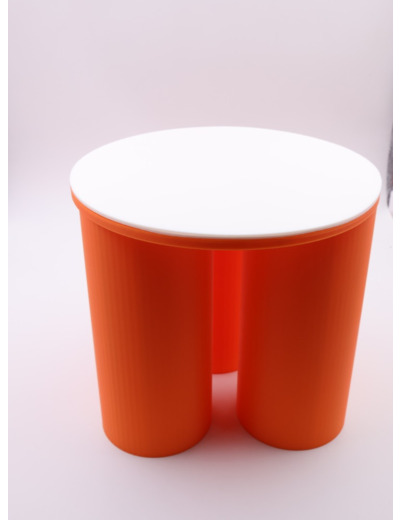 SUPPORT POUR PHOTO TABLE ORANGE