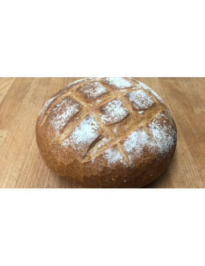 Le pain de campagne rond 400g non coupé