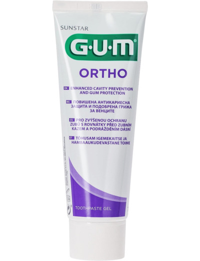 Gum Ortho Pasta Dent 75Ml 75 ml (Lot de 1)