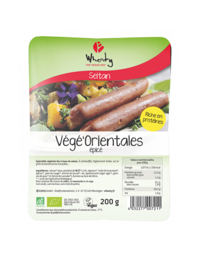 Végé'orientales 200g - Abc Bio