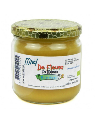 Miel de fleurs Aux délices des abeilles 500g