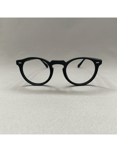 Lunettes de Vue Gregory Peck Sun de la Marque Oliver Peoples Coloris Gris Foncé Mat