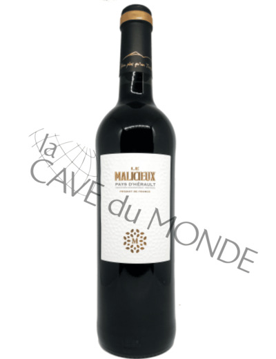 Le Malicieux Rouge IGP d'Herault 2022 13° 75cl