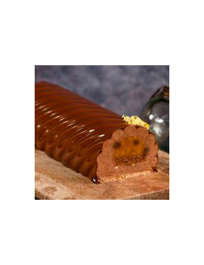 Bûche velours chocolat - menu de fêtes