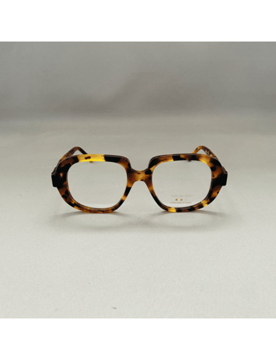 Lunettes de Vue Femme Nathalie Blanc Couleur Noir Ecaille Modèle Romy