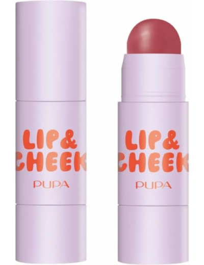 Stick Lip & Cheek Stick Visage Blush & Baume Lèvres  Cheerleader  002 Pupa.Algue Marine.