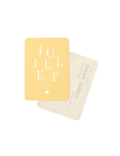 CARTE POSTALE JUILLET / ADELE - CINQMAI